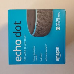 Amazon Echo Dot (3rd Generation) Smart Speaker - Charcoal